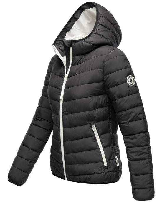 Marikoo Damen Steppjacke „Pack Mich Ein“ – leicht, faltbar & mit Kapuze - Image 3