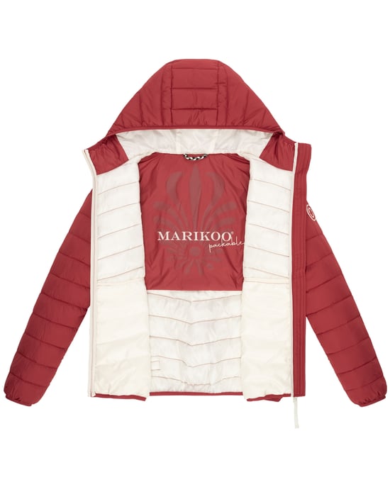 Marikoo Damen Steppjacke „Pack Mich Ein“ – leicht, faltbar & mit Kapuze - Image 5