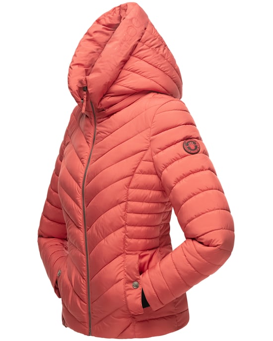 Marikoo Damen Steppjacke Kagomee mit Kapuze - Image 3