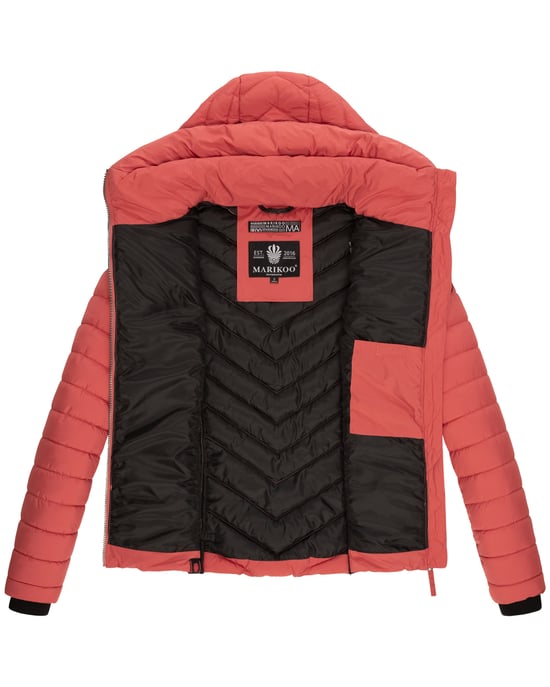 Marikoo Damen Steppjacke Kagomee mit Kapuze - Image 5