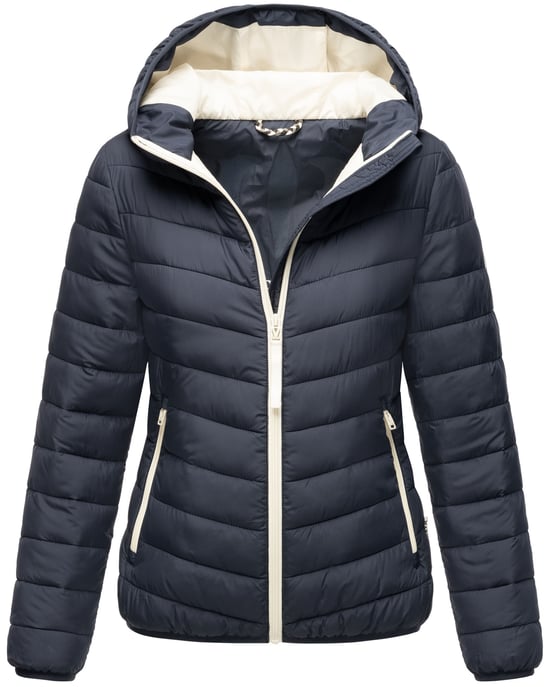 Marikoo Damen Steppjacke „Pack Mich Ein“ – leicht, faltbar & mit Kapuze - Image 1