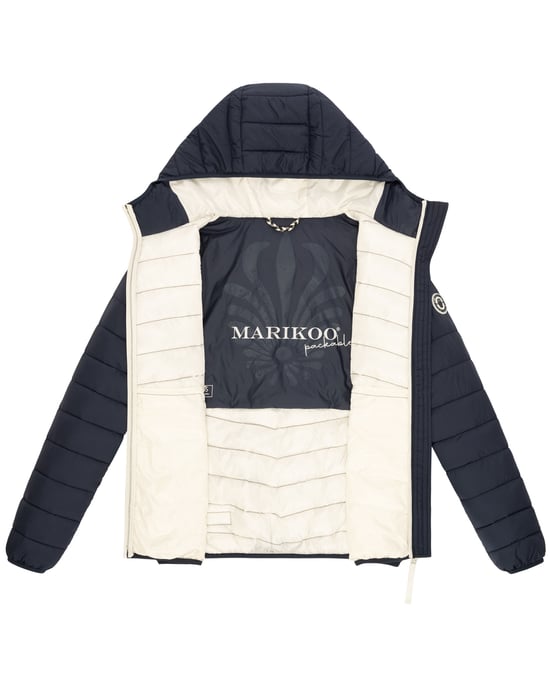 Marikoo Damen Steppjacke „Pack Mich Ein“ – leicht, faltbar & mit Kapuze - Image 5