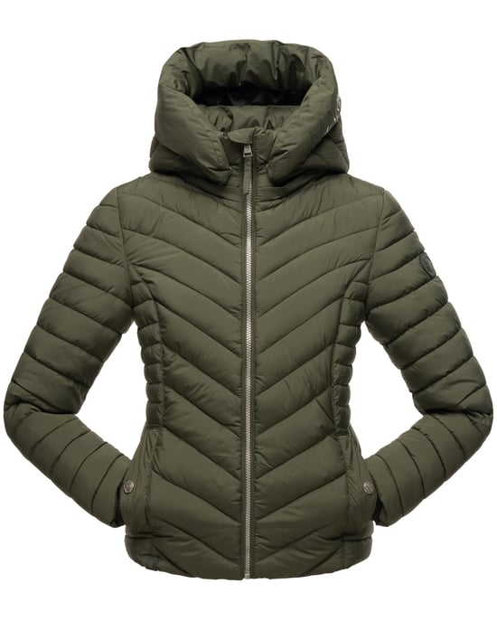 Marikoo Damen Steppjacke Kagomee mit Kapuze - Image 2
