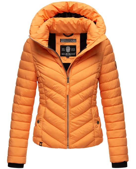 Marikoo Damen Steppjacke Kagomee mit Kapuze - Image 1