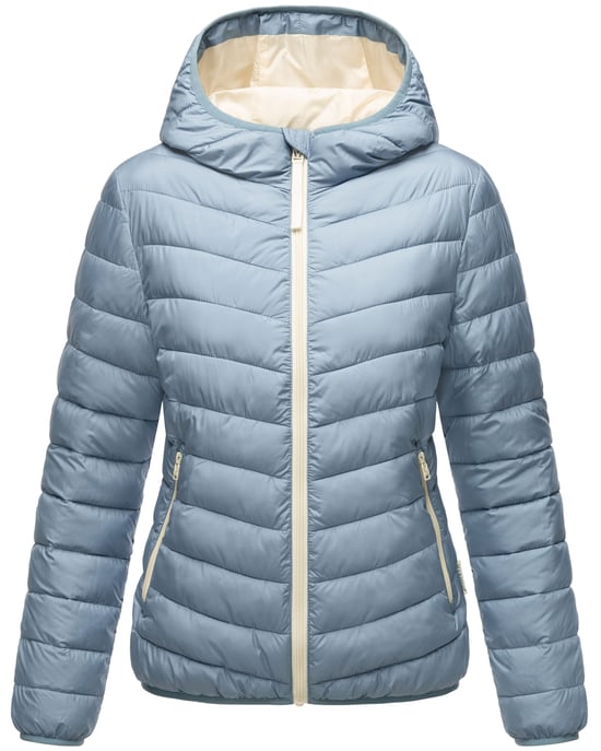 Marikoo Damen Steppjacke „Pack Mich Ein“ – leicht, faltbar & mit Kapuze - Image 2