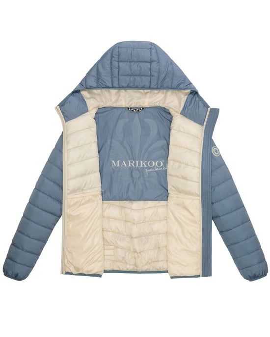 Marikoo Damen Steppjacke „Pack Mich Ein“ – leicht, faltbar & mit Kapuze - Image 5
