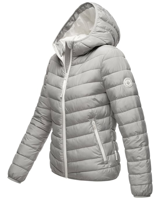 Marikoo Damen Steppjacke „Pack Mich Ein“ – leicht, faltbar & mit Kapuze - Image 3
