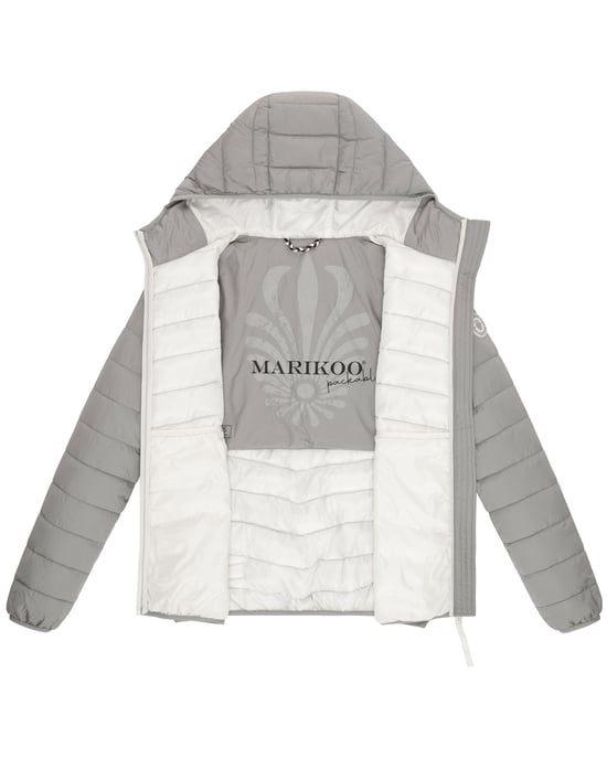 Marikoo Damen Steppjacke „Pack Mich Ein“ – leicht, faltbar & mit Kapuze - Image 5