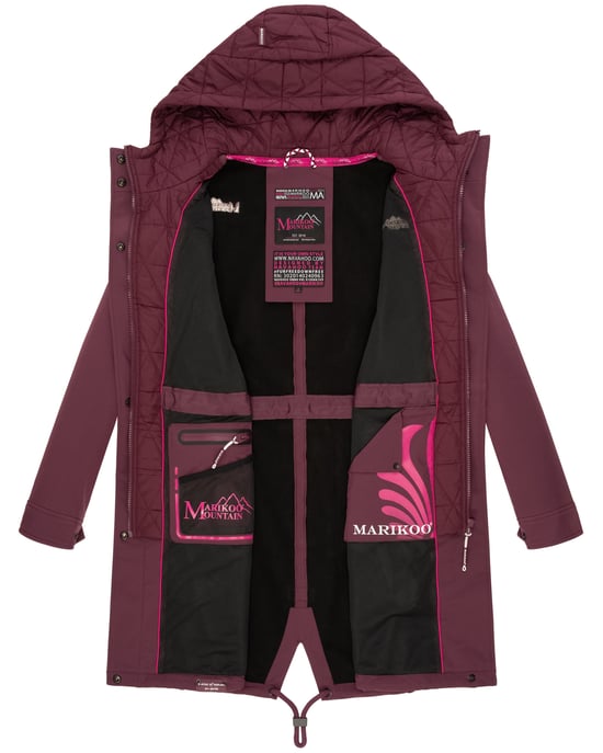 Marikoo Damen Softshelljacke Mount Presanella – funktional & warm - Image 5