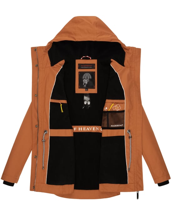 Marikoo Damen Übergangsjacke Babetaa Princess mit Kapuze - Image 6