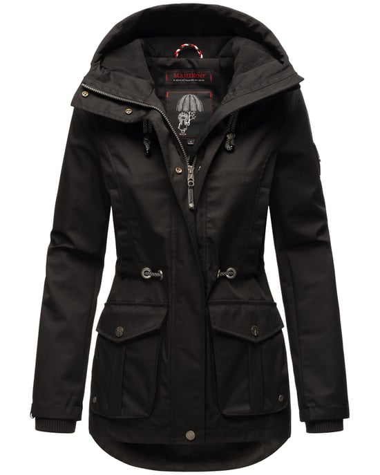 Marikoo Damen Übergangsjacke Babetaa Princess mit Kapuze - Image 1