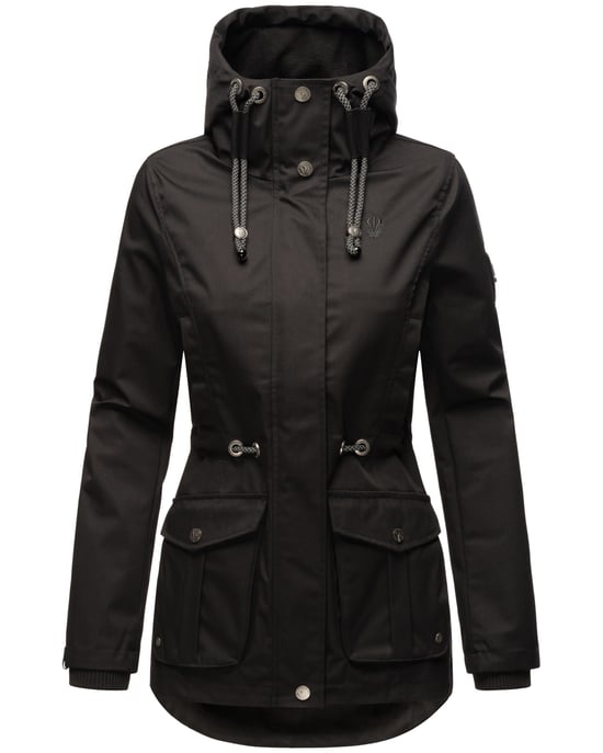 Marikoo Damen Übergangsjacke Babetaa Princess mit Kapuze - Image 2