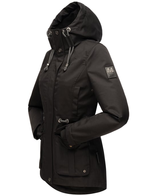 Marikoo Damen Übergangsjacke Babetaa Princess mit Kapuze - Image 4