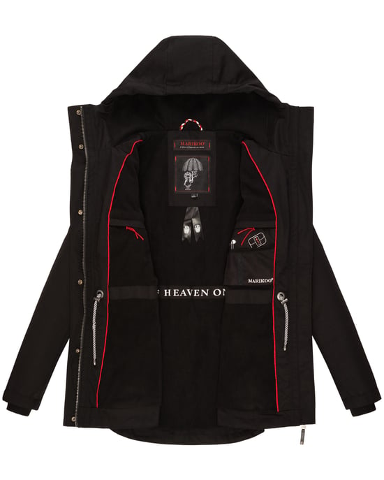 Marikoo Damen Übergangsjacke Babetaa Princess mit Kapuze - Image 6
