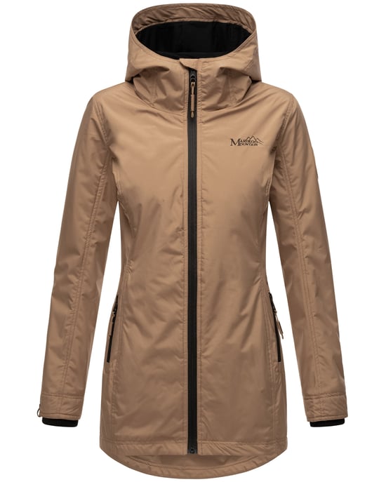 Marikoo Damen Übergangsjacke Honigbeere mit Kapuze - Image 2