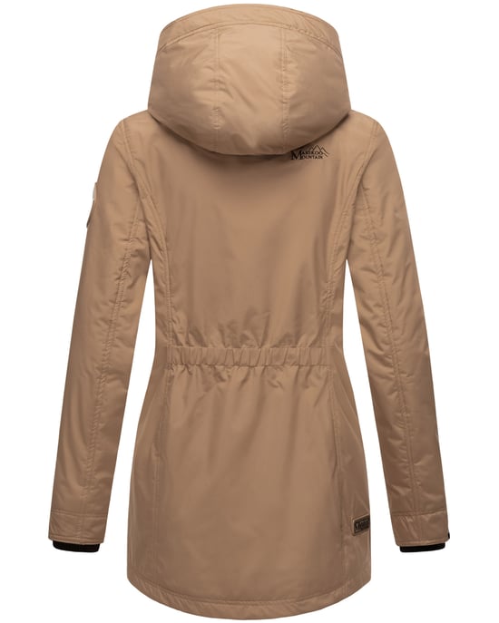 Marikoo Damen Übergangsjacke Honigbeere mit Kapuze - Image 5