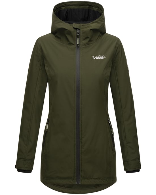Marikoo Damen Übergangsjacke Honigbeere mit Kapuze - Image 2