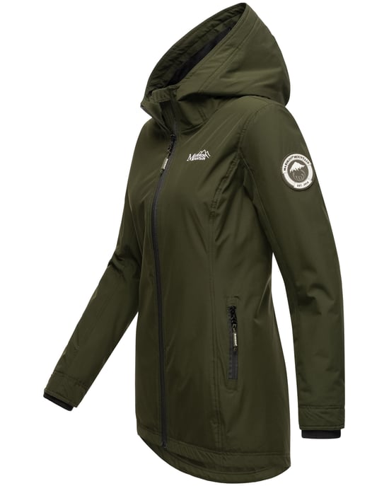 Marikoo Damen Übergangsjacke Honigbeere mit Kapuze - Image 3