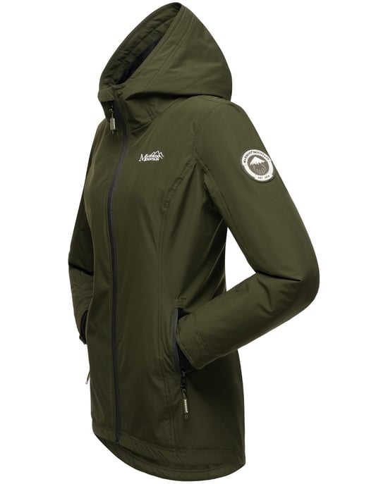 Marikoo Damen Übergangsjacke Honigbeere mit Kapuze - Image 4