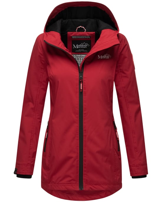Marikoo Damen Übergangsjacke Honigbeere mit Kapuze - Image 1