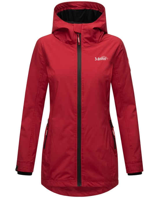 Marikoo Damen Übergangsjacke Honigbeere mit Kapuze - Image 2
