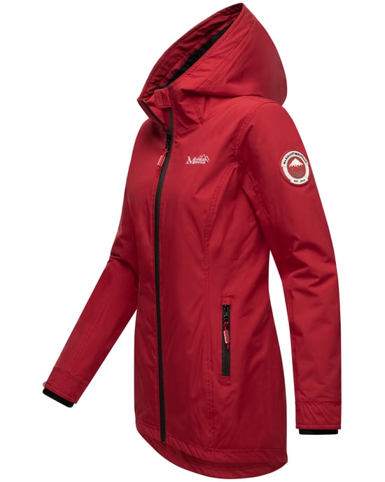 Marikoo Damen Übergangsjacke Honigbeere mit Kapuze - Image 3