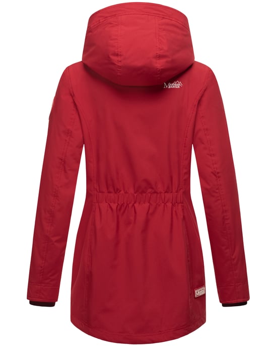 Marikoo Damen Übergangsjacke Honigbeere mit Kapuze - Image 5