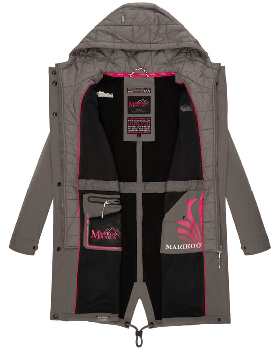 Marikoo Damen Softshelljacke Mount Presanella – funktional & warm - Image 5