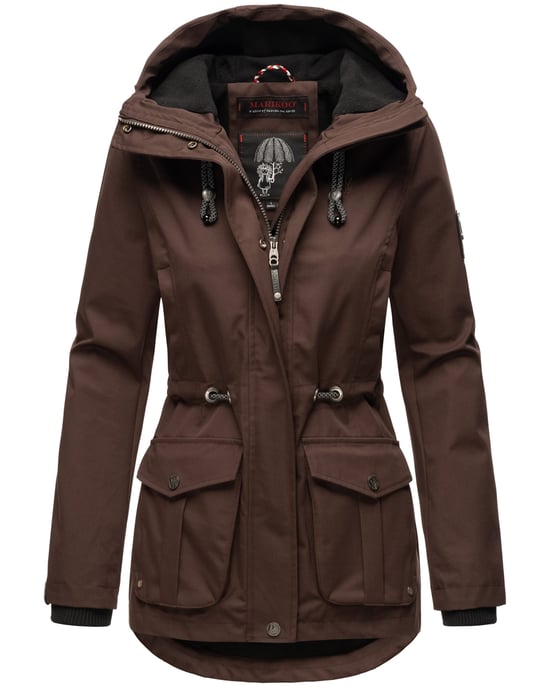 Marikoo Damen Übergangsjacke Babetaa Princess mit Kapuze - Image 1