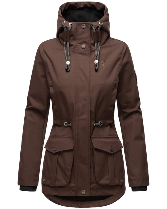 Marikoo Damen Übergangsjacke Babetaa Princess mit Kapuze - Image 2