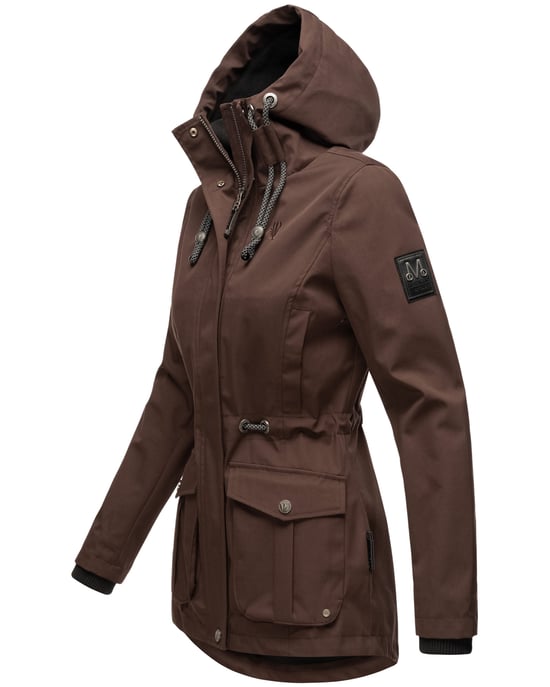 Marikoo Damen Übergangsjacke Babetaa Princess mit Kapuze - Image 3