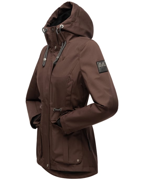 Marikoo Damen Übergangsjacke Babetaa Princess mit Kapuze - Image 4