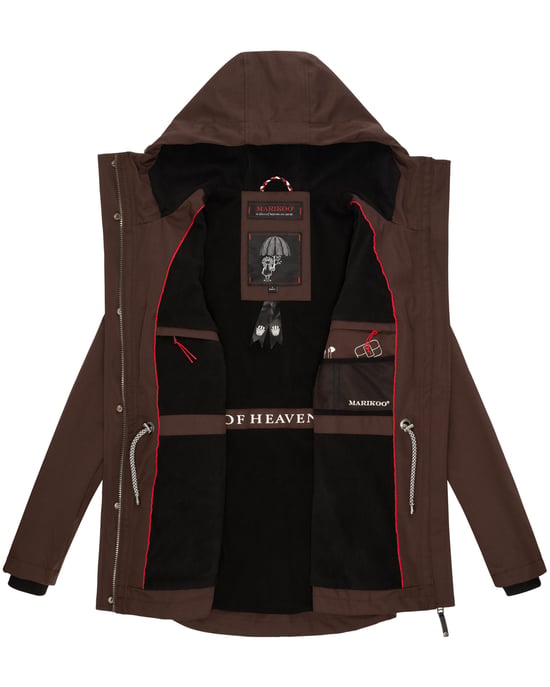 Marikoo Damen Übergangsjacke Babetaa Princess mit Kapuze - Image 5