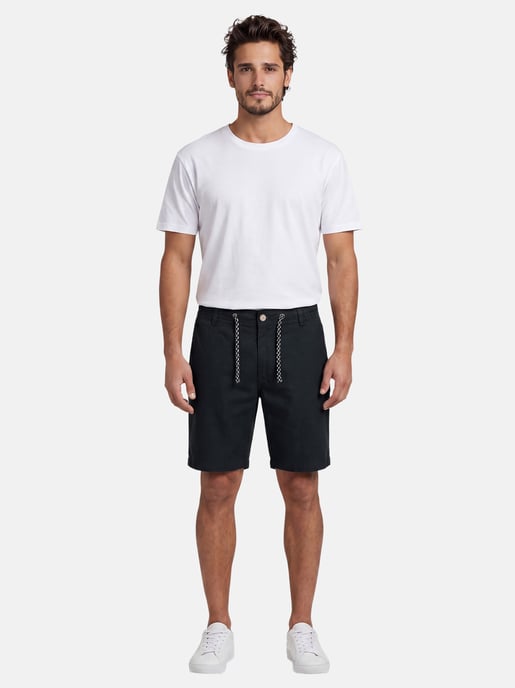 Indicode Herren Shorts INBow aus Leinen-Baumwoll-Mix mit Tunnelzug – leicht & atmungsaktiv - Image 3