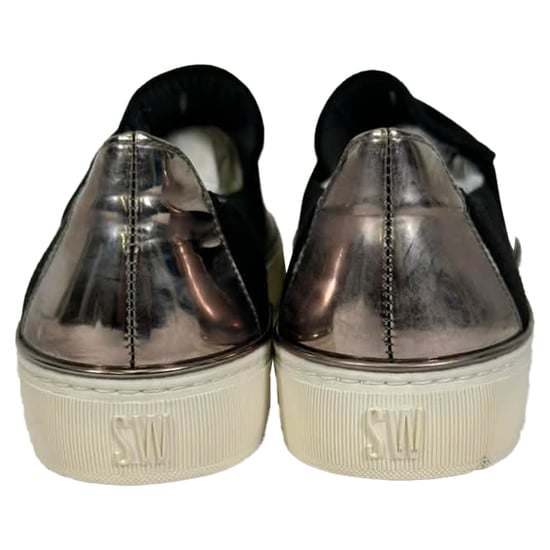 Stuart Weitzman Slip-On-Sneaker aus schwarzem Samt - Image 3