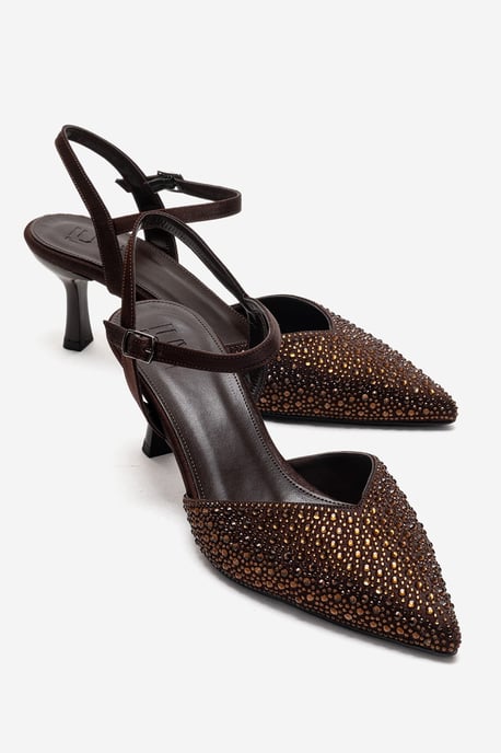 Vilka Verzierte Slingback Kitten-Heel-Pumps - Image 1