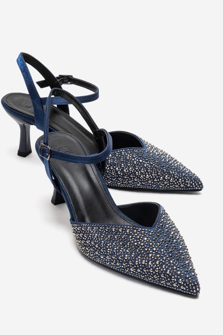 Vilka Verzierte Slingback Kitten-Heel-Pumps - Image 1