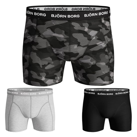 3er-Pack Herren Baumwoll-Stretch-Boxershorts weiche Unterwäsche für den Alltag - Image 2