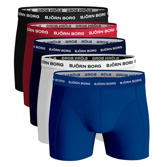 5er-Pack Herren Baumwoll-Stretch-Boxershorts Weiche Alltagsunterwäsche - Image 1