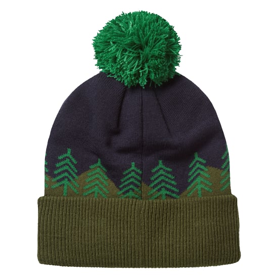 Wasserdichte Winter-Szenen-Mütze mit Pompon für Herren und Damen - Image 3