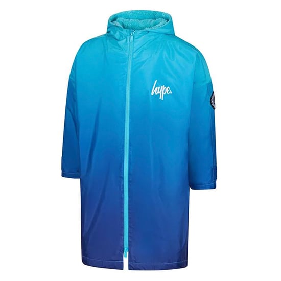 Blaues Verblasstes Jungen-Dry-Robe-Jacke Warmes Wechsel-Schwimm-Außenmantel - Image 1
