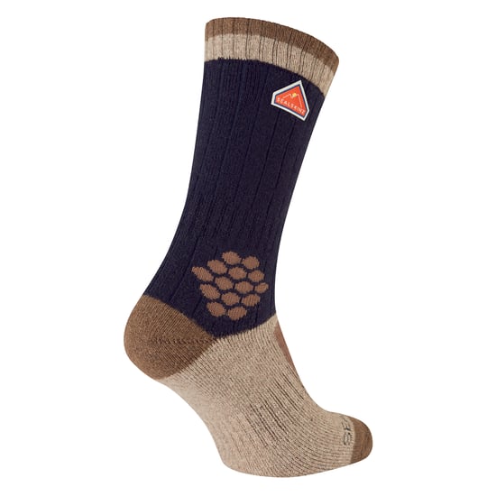 Recycelte Wolle Mid Farbblock Wander-Socken für Herren und Damen - Image 2