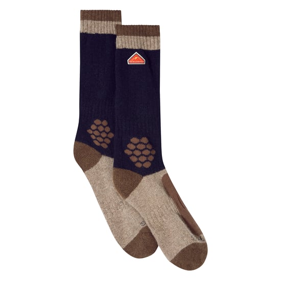 Recycelte Wolle Mid Farbblock Wander-Socken für Herren und Damen - Image 3