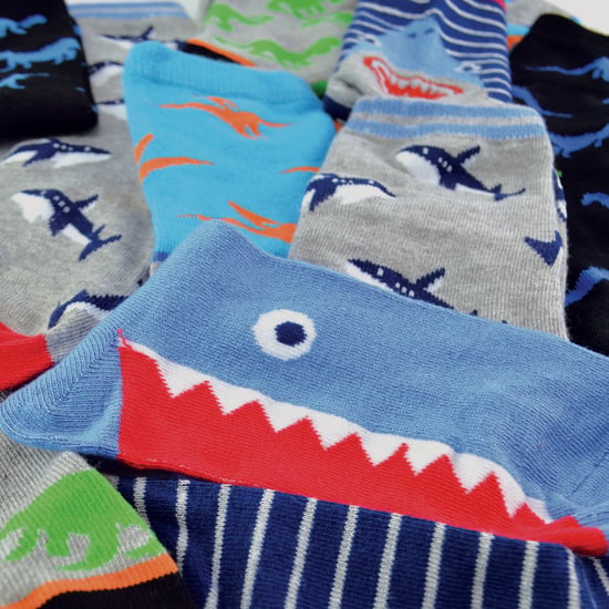 12er Pack Kinder Bambus Neuheiten Knöchelsocken mit lustigen Mustern für den Alltag - Image 5