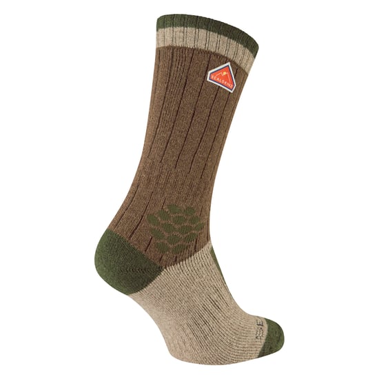 Recycelte Wolle Mid Farbblock Wandersocken für Männer und Frauen - Image 2