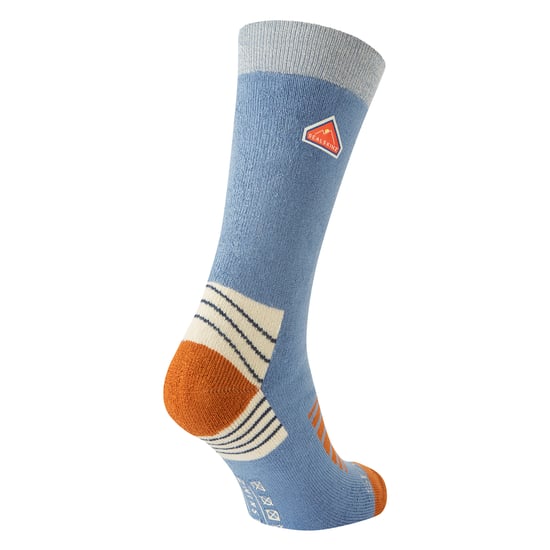 Einlagige Bambus Mittellange Schlichte Wander Socken für Männer und Frauen - Image 2