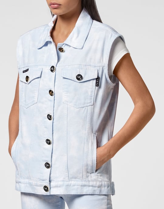Denim Vest Oversize - Image 2