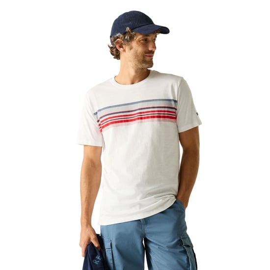Regatta - "Rendro" T-Shirt für Herren (Weiß) - Image 4