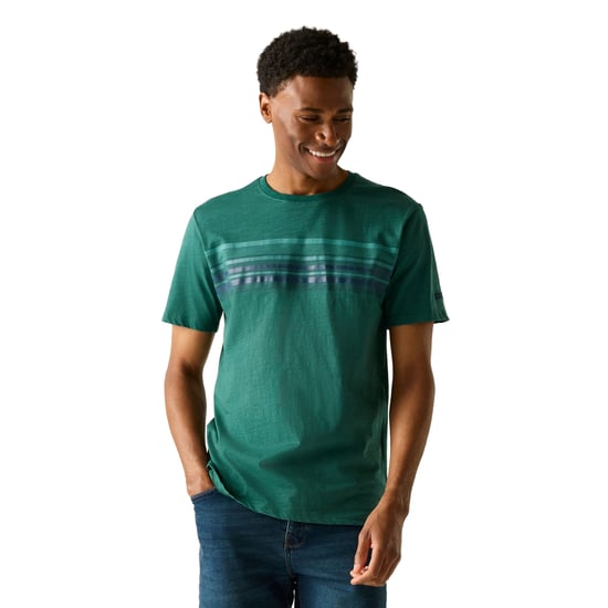 Regatta - "Rendro" T-Shirt für Herren (Mediterranea) - Image 4