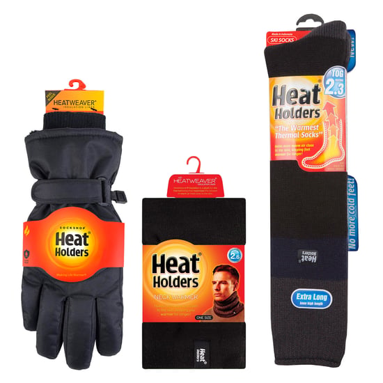 Herren Ski Set: Halswärmer, Handschuhe & Thermo-Ski-Socken Wintersportbekleidung - Image 2